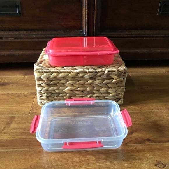 Sistema pink & clear bento box lunch container - Picture 4 of 6